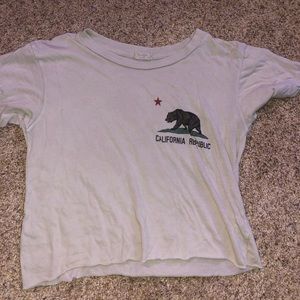 John Galt cropped T-shirt